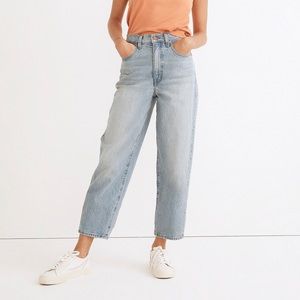 Madewell Balloon Jeans Whistler Wash 24T